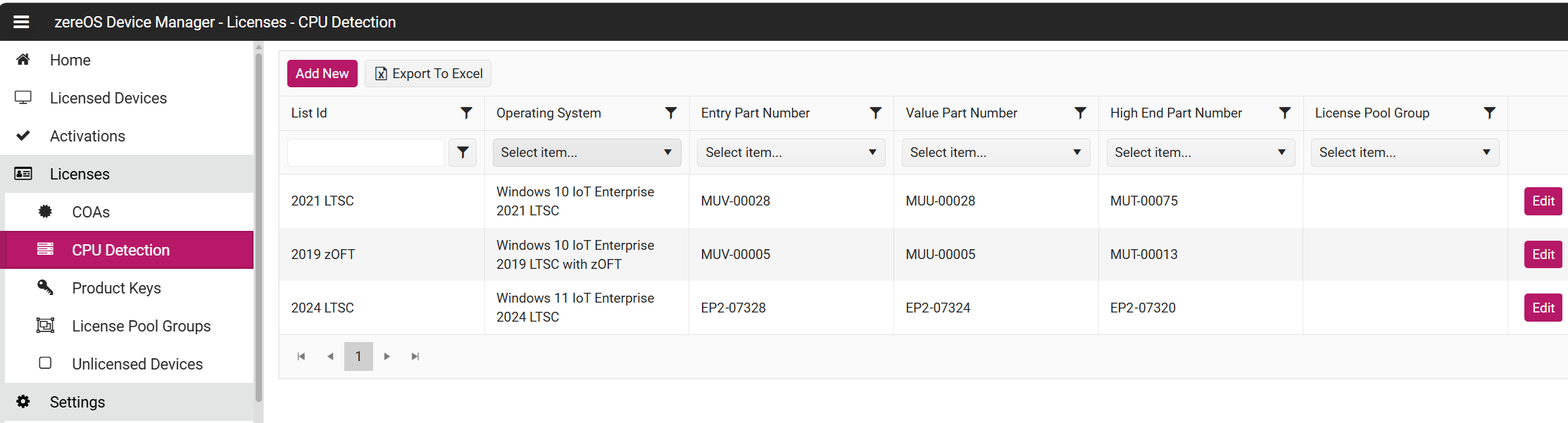 Product Key Automation