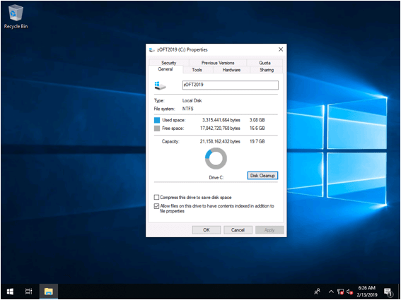 zOFT Footprint Comparison Chart